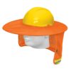 Protector Solar Truper Naranja para Casco con reflejante