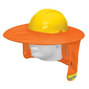 Protector Solar Truper Naranja para Casco con reflejante